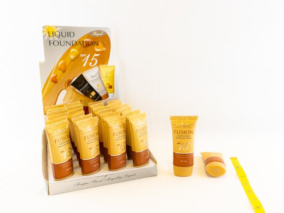 Maquillaje líquido FUSION con protección solar