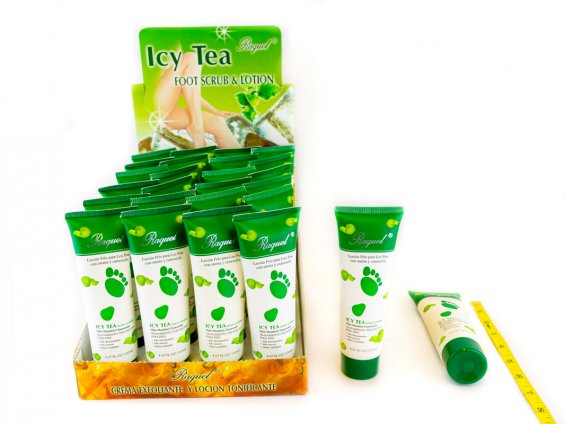 Loción y exfoliantes para pies Raquel ICY TEA