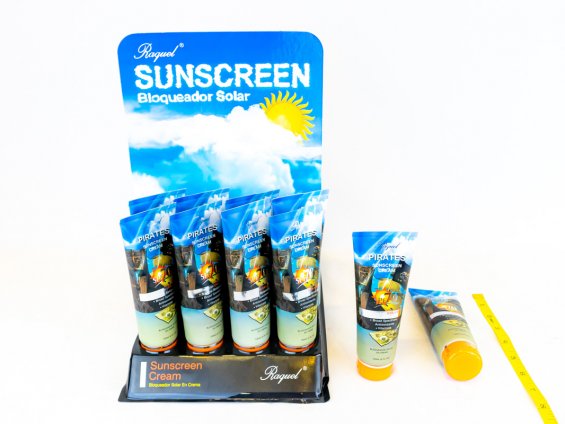 Bloqueador solar en crema Raquel PIRATES SPF-70