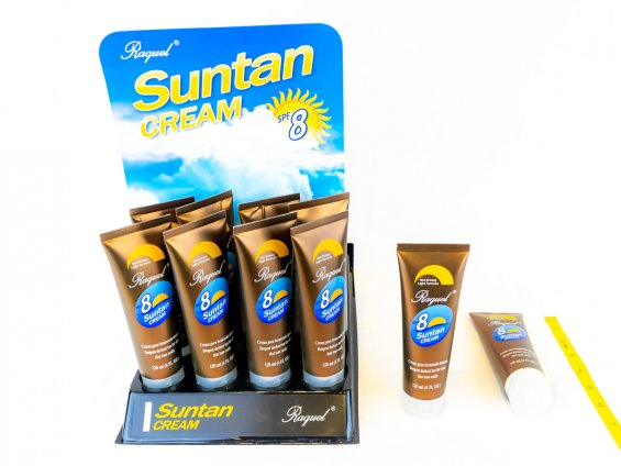 Bronceador Raquel SUNTAN CREAM SPF-8