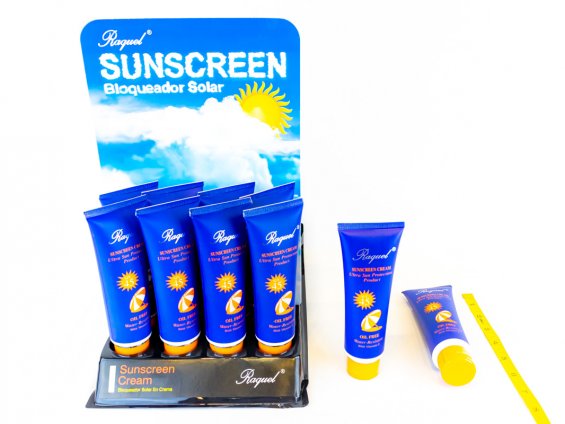 Bloqueador solar Raquel SPF-45 - Resistente al agua y con Vitamina E