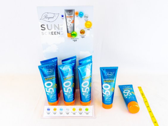 Bloqueador solar deportivo Raquel SPORTS SPF-50