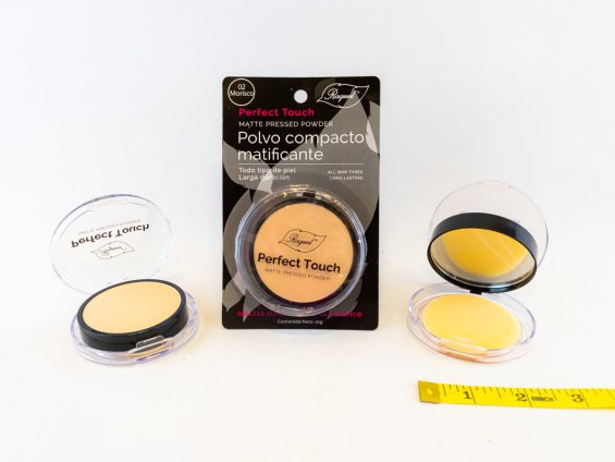 Polvo facial compacto Raquel PERFECT TOUCH - 02 Morisco